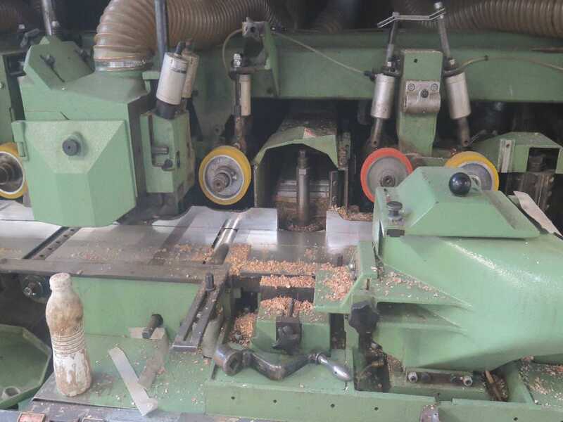 Weinig Чотиристоронній рубанок 10 шпинделів - б/у Unimat U 23 (5)