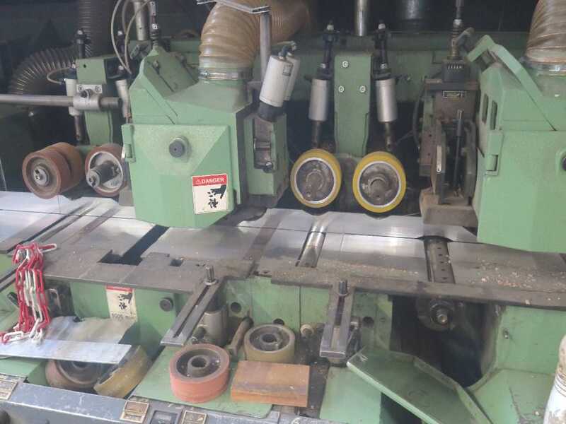 Weinig Чотиристоронній рубанок 10 шпинделів - б/у Unimat U 23 (6)