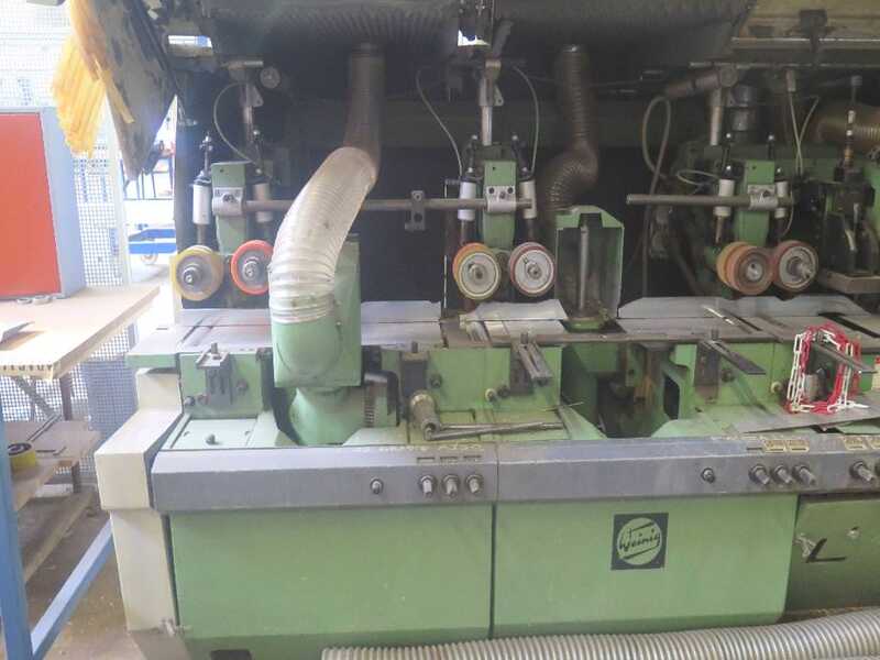 Weinig Чотиристоронній рубанок 10 шпинделів - б/у Unimat U 23 (8)