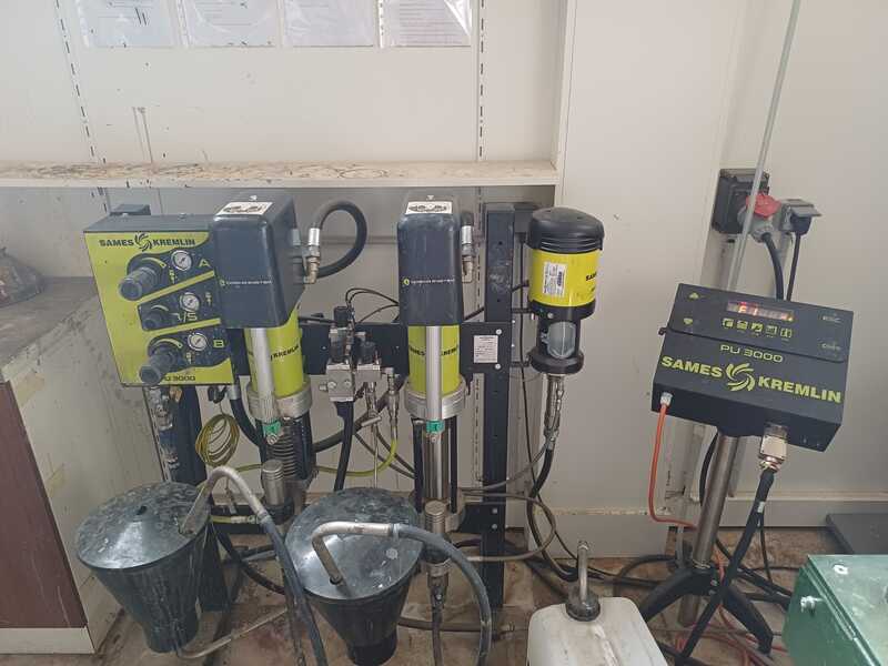 Rubio / Cosma Комбинированная машина для шлифования, нанесения покрытий и распределения — б/у MonoCoater RMC 420 Spray (8)