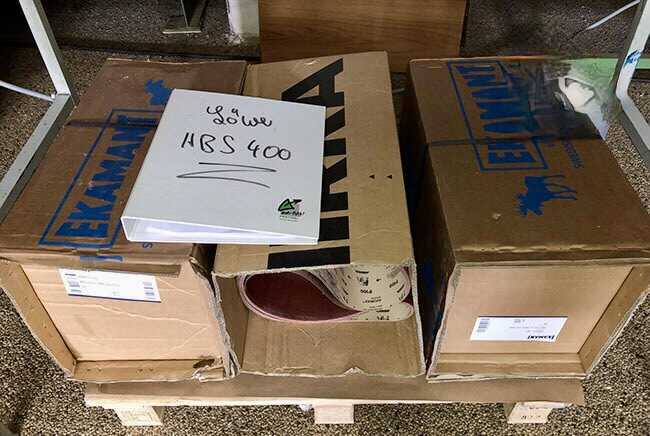 Löwer Molding sander / Profile Strip Sander - second-hand HBS 400 (5)