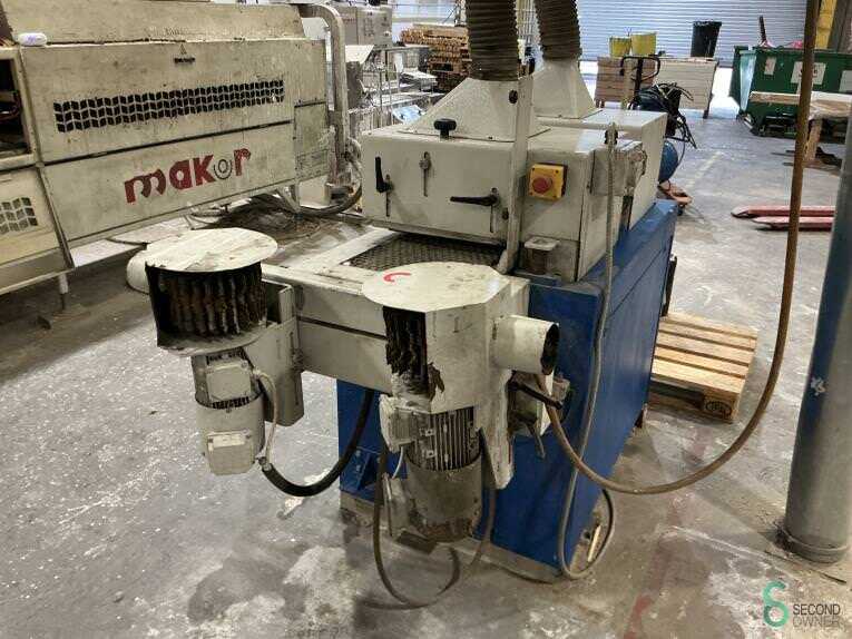 Houfek 3-sided brush sanding machine / brushing machine - used Twingo 300 (1)