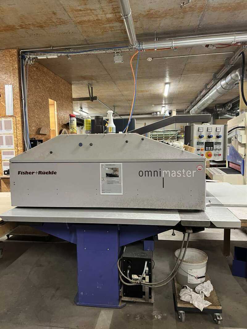 Fisher + Rückle Longitudinal veneer splicing machine - used Omnimaster 1200 main picture