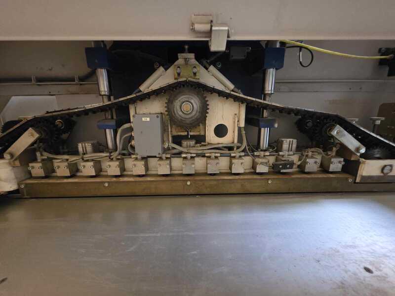 Fisher + Rückle Longitudinal veneer splicing machine - used Omnimaster 1200 (3)