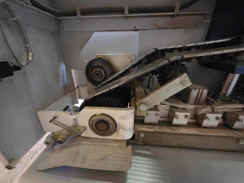 Fisher + Rückle Longitudinal veneer splicing machine - used Omnimaster 1200 (4)