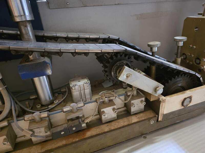 Fisher + Rückle Longitudinal veneer splicing machine - used Omnimaster 1200 (5)