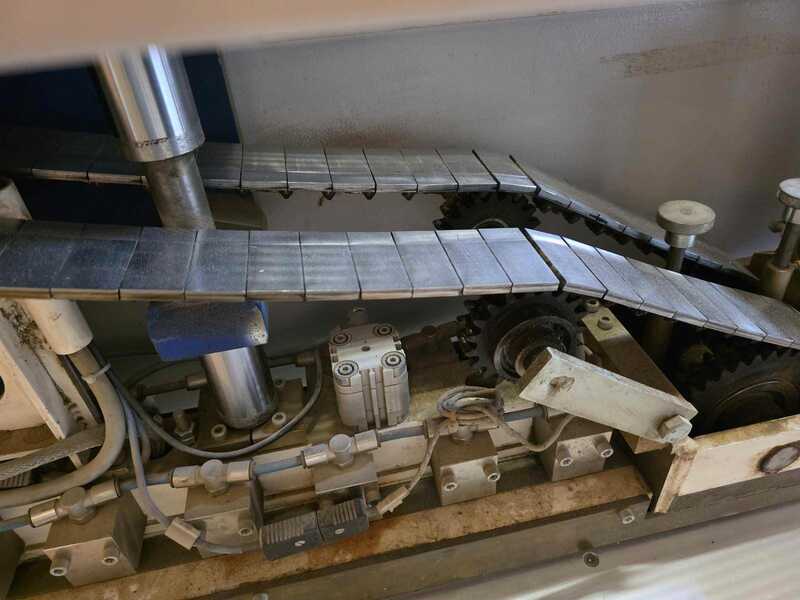 Fisher + Rückle Longitudinal veneer splicing machine - used Omnimaster 1200 (6)