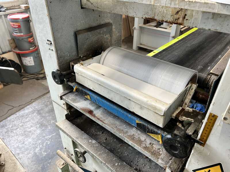 Soest Gluing Line for multi-layer parquet - used DRM 2 1 400 + T 80 (3)