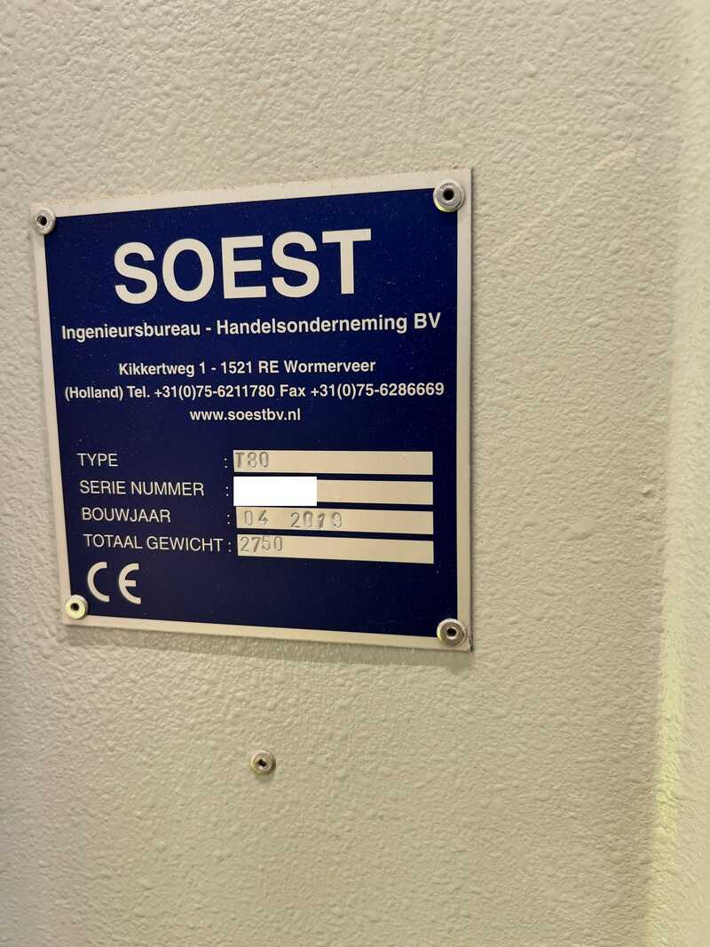 Soest Gluing Line for multi-layer parquet - used DRM 2 1 400 + T 80 (7)