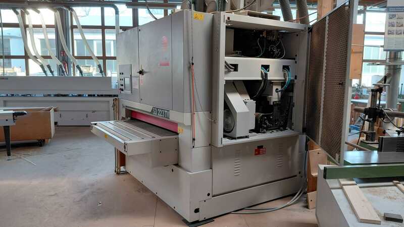 Viet Wide-belt sander - used S3 223TM (8)