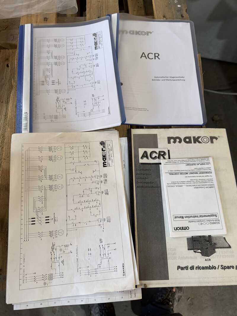 Makor Автоматичний розвантажувач вагонеток для решіток — уживаний ACR / 2 (15)