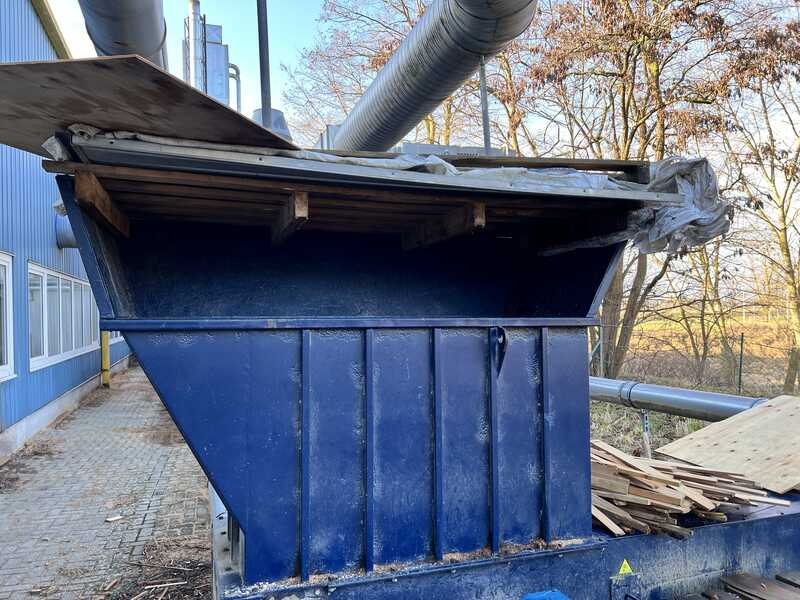 Kara Single-shaft shredder / wood waste shredder - used KV 1508-260 (3)