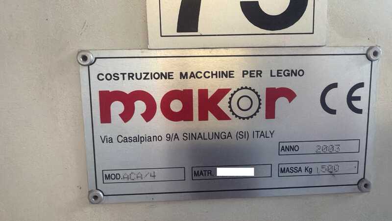 Makor Dry Car Loading System for Profiles - Used ACA/4 (10)